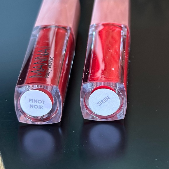 MANNA KADAR 2pc Lip Set; Pinot Noir & Siren Priming Gloss Stain $24 - Picture 6 of 6